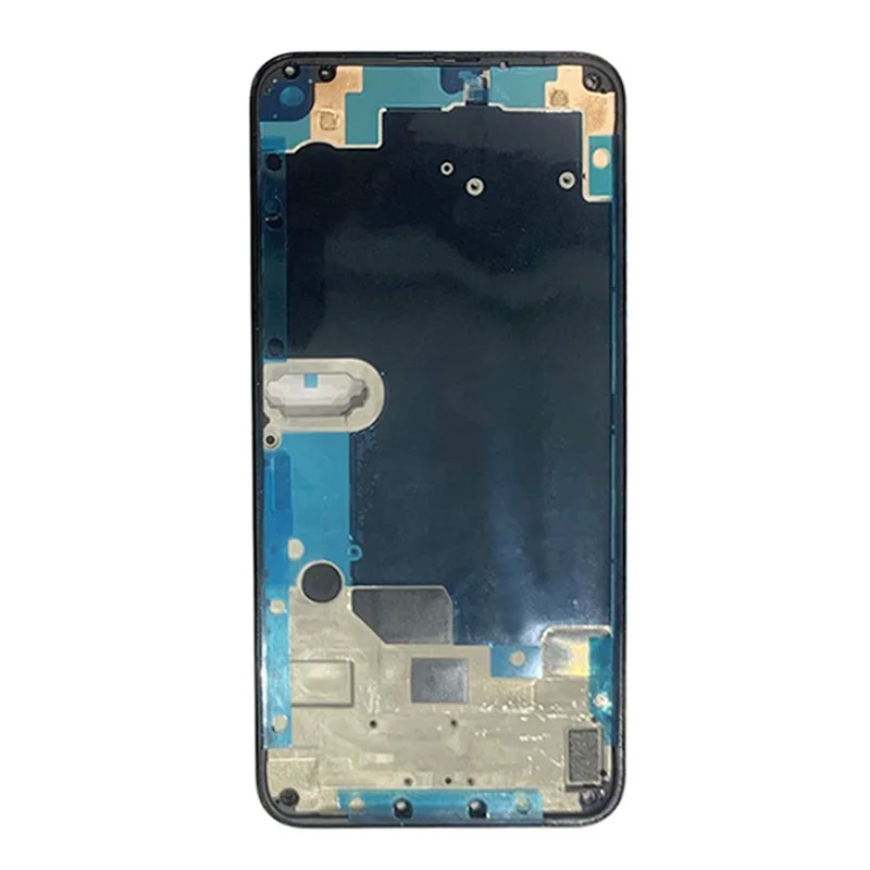 Carcaça de revestimento central de moldura lcd, bisel de metal para google pixel 4a 5g