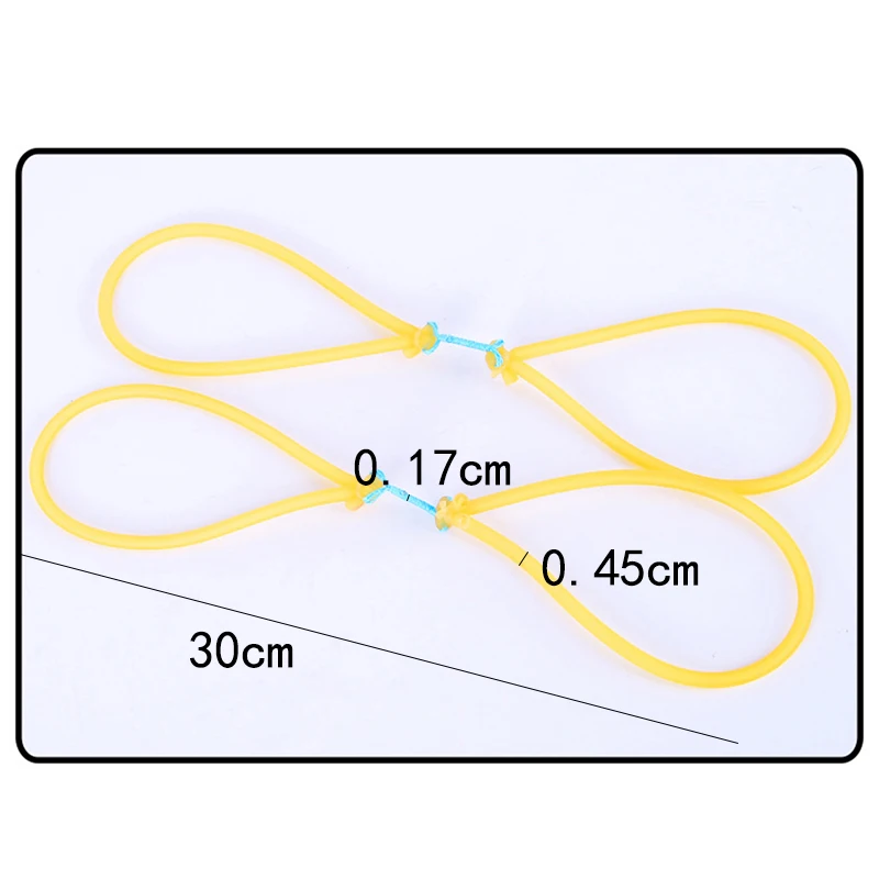 10Pcs Fishing Rubber Band Shooting Fish Capture Slingshot High Elastic Catching For Fish Arrow Outdoor Shooting Fishing Supplies