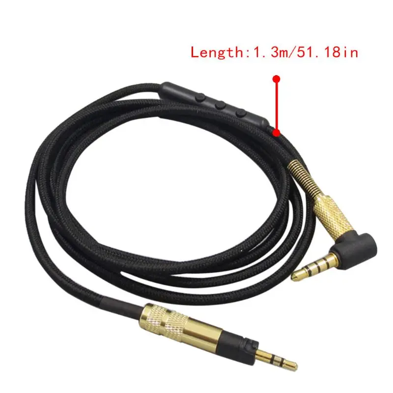 Ersatz Audio Kabel Für Sennheiser Dynamik 2,0/HD 4,40 HD 4,40 BT HD 4,50 HD 4,50 BTNC HD 4,30 ich HD 4,30G Kopfhörer kabel