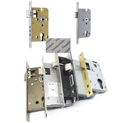 1Pc Mortise Door Lock Body Replacement Interior Bedroom Wood