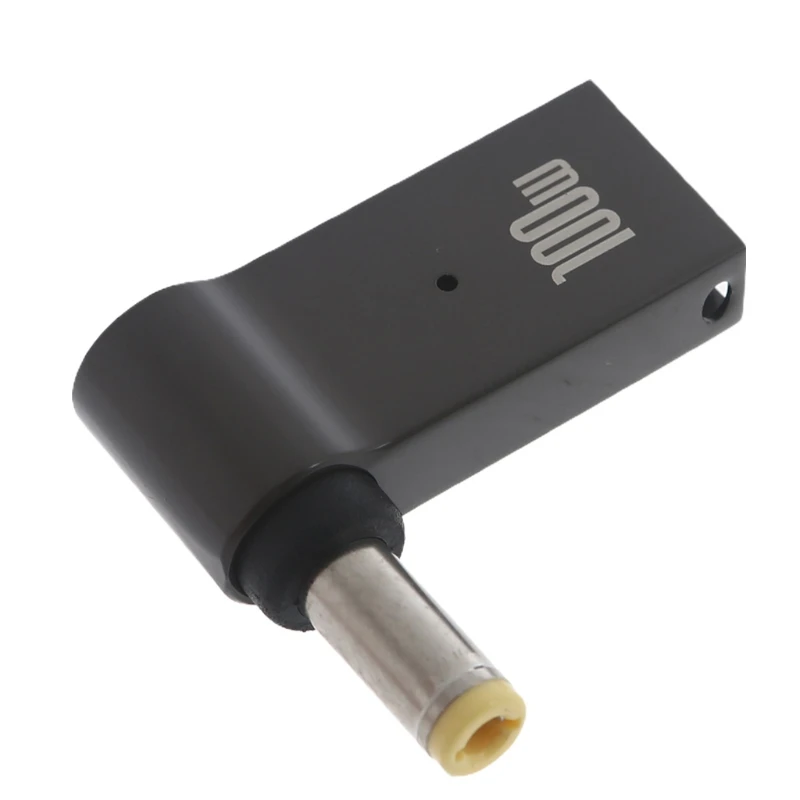 Type-C หญิง2.5x0.7มม./3.5x1.35มม./4.0x1.35มม./5.5x1.7มม./5.5x2.1มม./5.5X2.5มม.DC 100W Converter แล็ปท็อปปลั๊ก