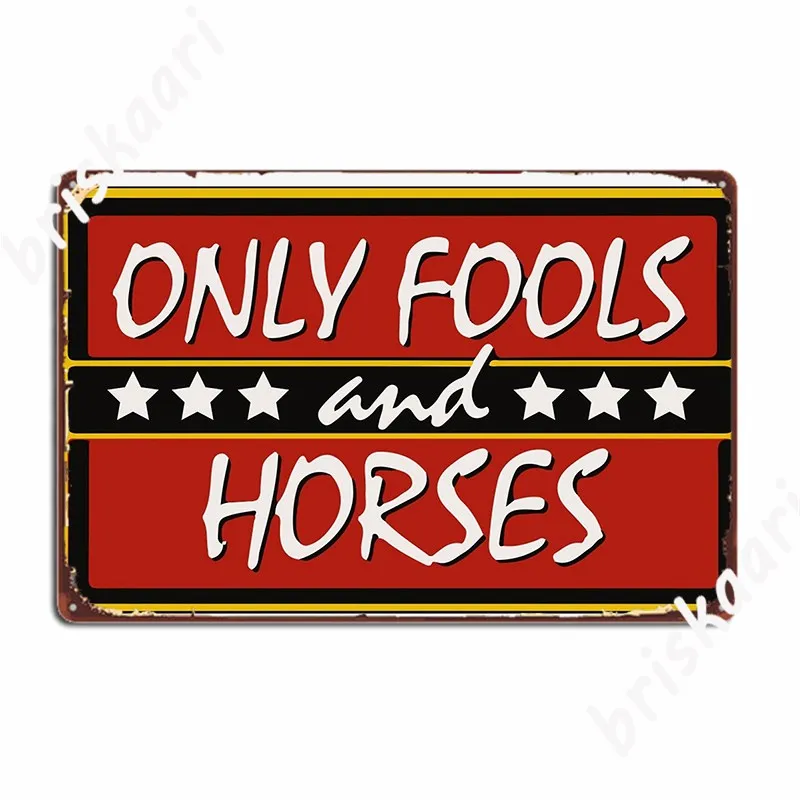 Only Fools And Horses Funny British Tv Show Metal Sign Club Party Bar Cave Retro Poster Tin Sign Posters