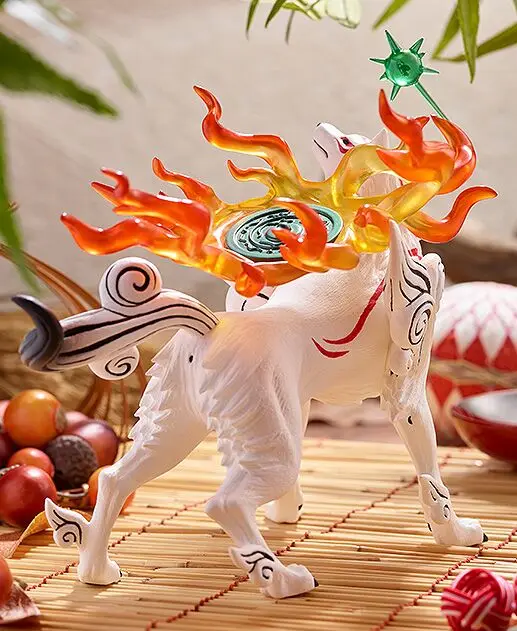 Original GSC Pop Up Parade  Okami Amaterasu Ammako Ammy pvc figure statue Model Figurals Brinquedos