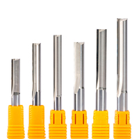 1pc 4 mm 5mm 6mm 8mm 10mm Two Double Flutes Straight Slot Tool Bit Wood Cutters, Foma CNC End Mill Milling Cutter