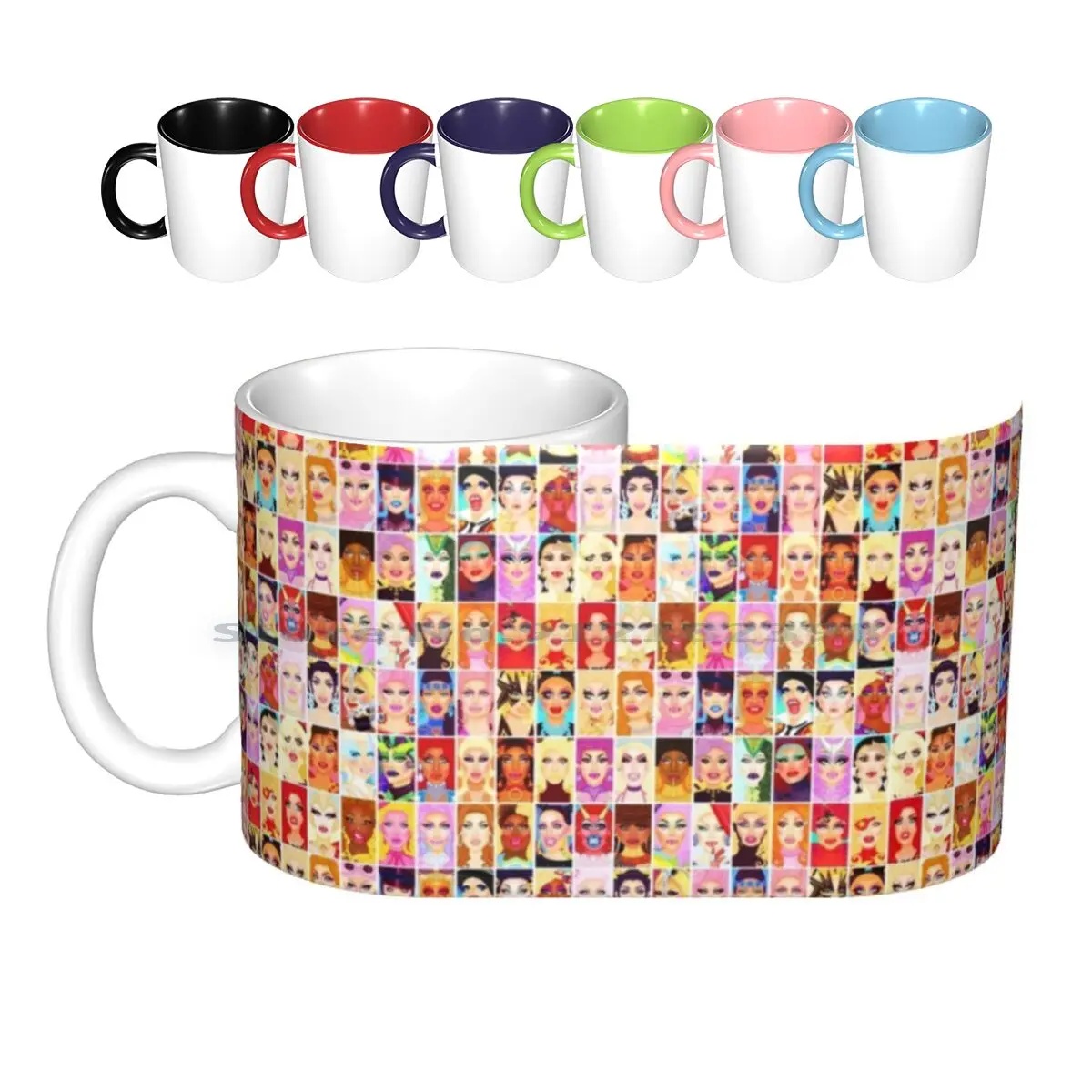 Drag Queen Royalty Ceramic Mugs Coffee Cups Milk Tea Mug Rpdr Drag Queen Rupauls Drag Race Gay Lgbt Rupaulsdragrace Rupauls