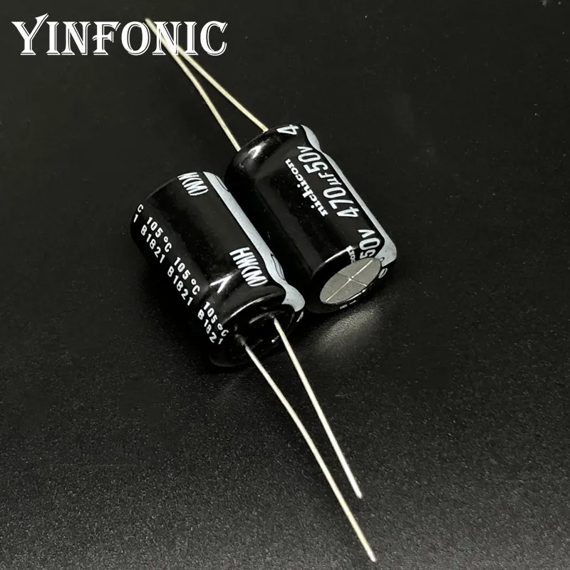 5pcs/50pcs 470uF 50V Japan NICHICON HW Series 12.5x20mm High Ripple Low Impedance 50V470uF Motherboard Capacitor