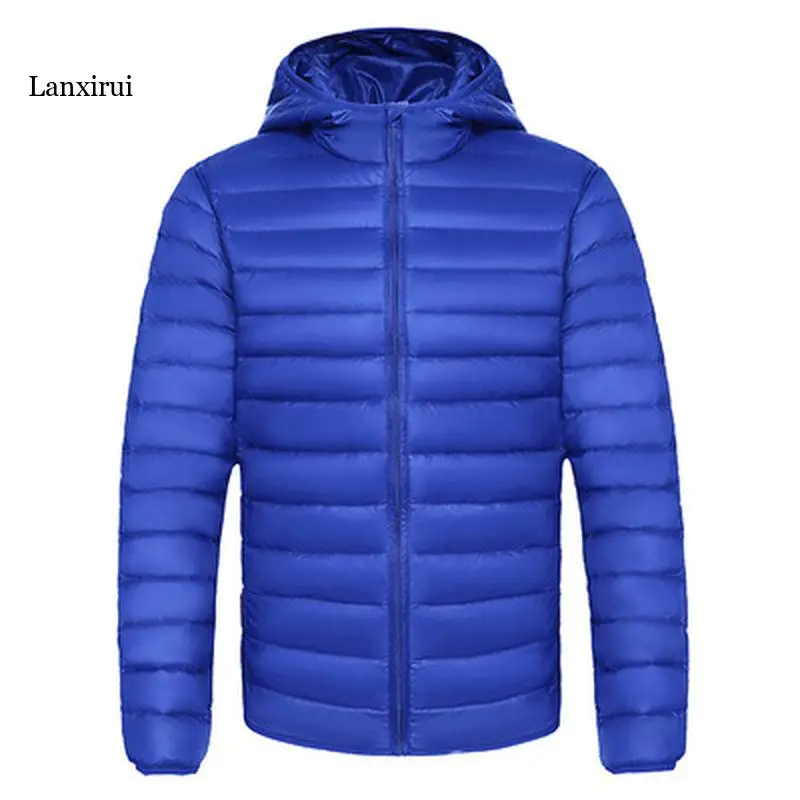 Men's Ultra-light Down Jacket Can Be Stored Down Jacket Waterproof Windproof Breathable Jacket Men's Hoodie Lightweight Jacket