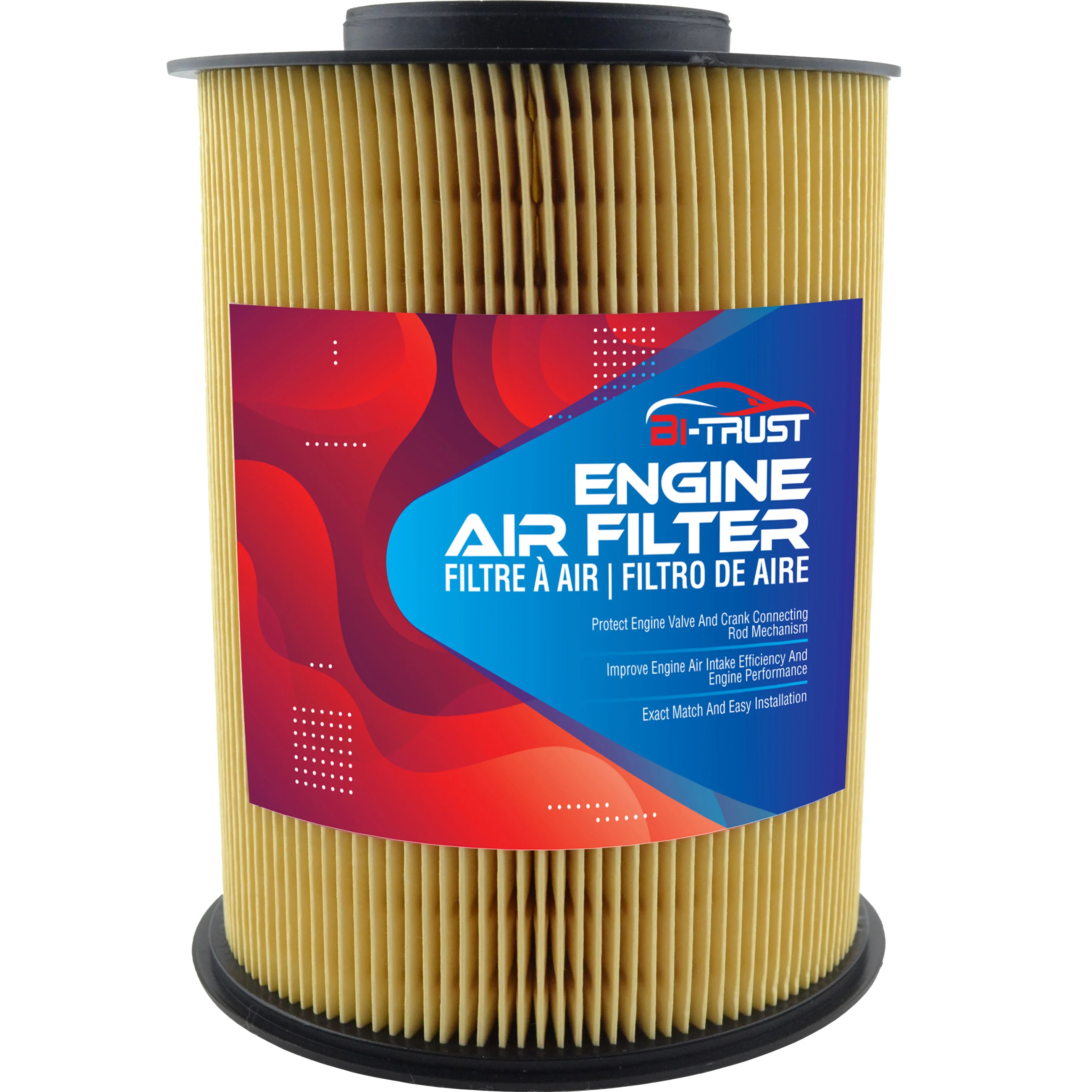 

Bi-Trust Engine Air Filter for Ford Escape Focus Transit Connect/2015-2019 Lincoln MKC L4 2.0L 2.3L CA11114 1708877 7M51-9601AC