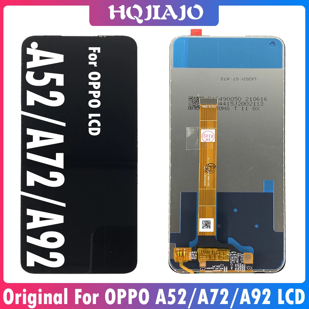 Oppo A52: شاشة LCD الأصلية 6.5 بوصة لجهاز Oppo A52 و A92