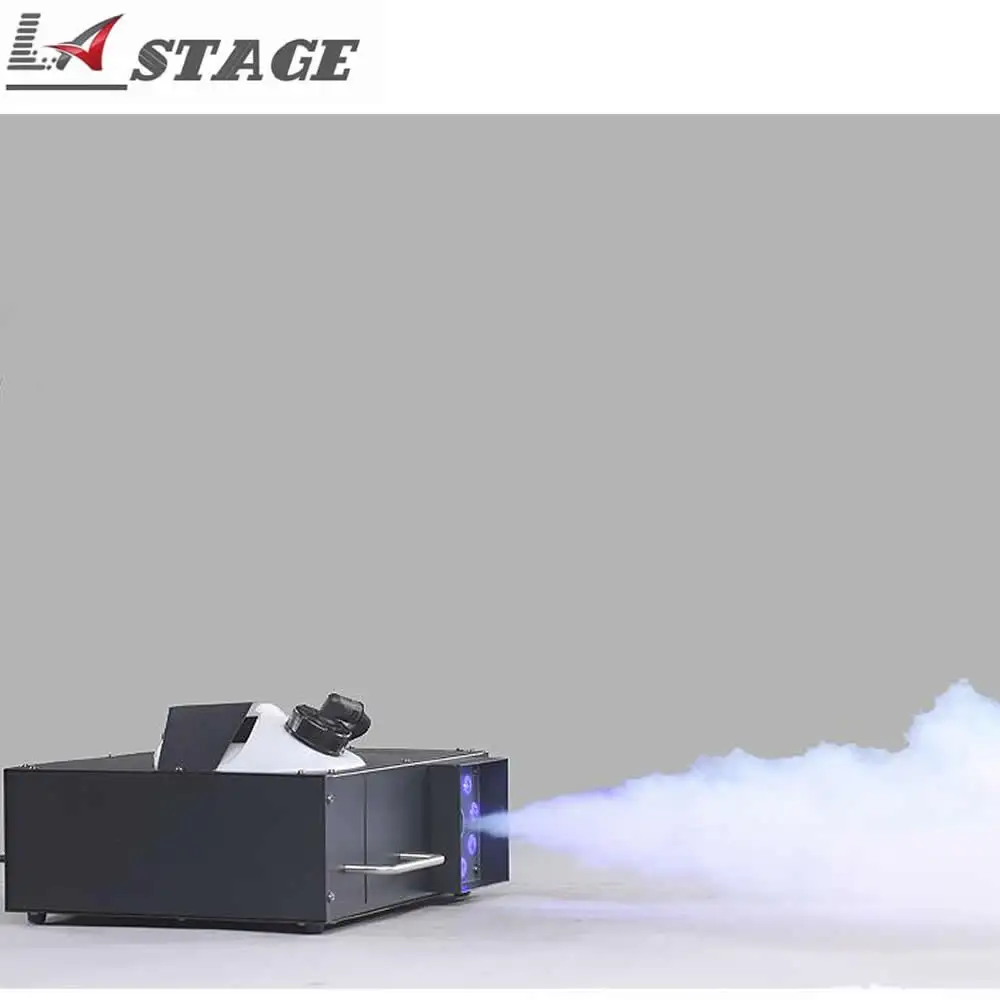 Free Shipping DJ Equipment Top Class 1500W 9x3W RGB LED Fog Machine For Stage Smoke Machine