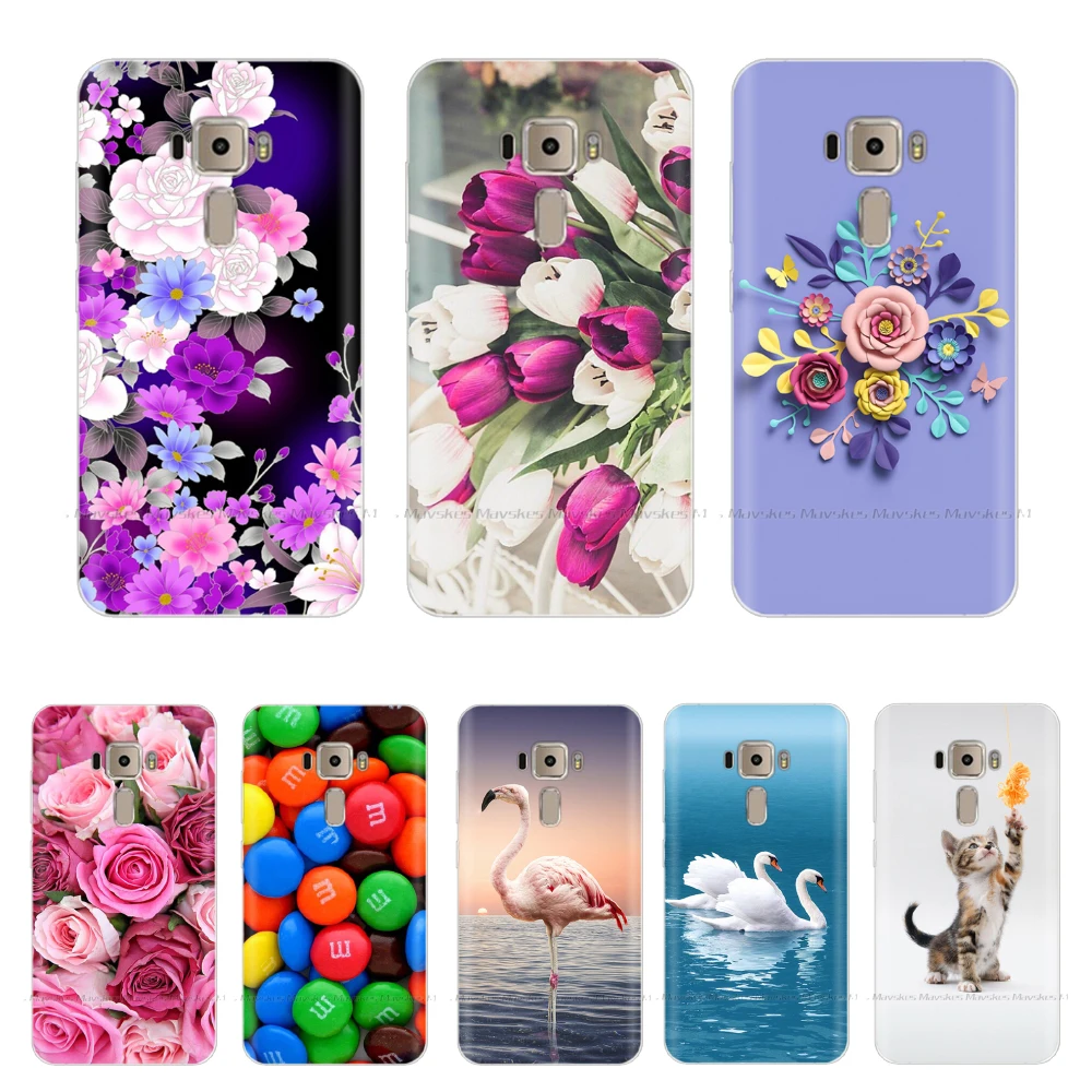 

Silicone Case For Asus Zenfone 3 Case ZE520KL Soft TPU Back Cover For Asus Zenfone3 ZE520KL ZE 520KL ZE 520 KL Phone Case 5.2"