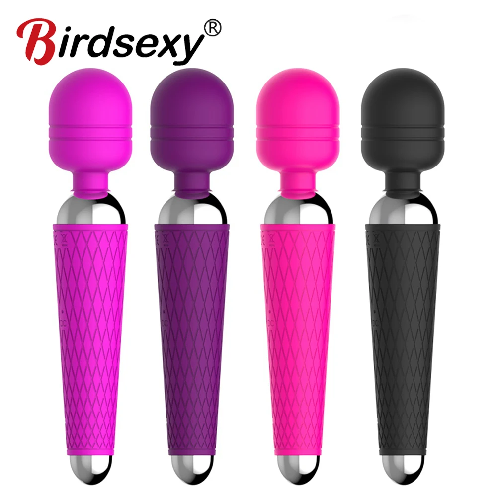 Wireless Dildos AV Vibrator Magic Wand for Women Clitoris Stimulator USB Rechargeable Massager Goods Sex Toys for Adults 18