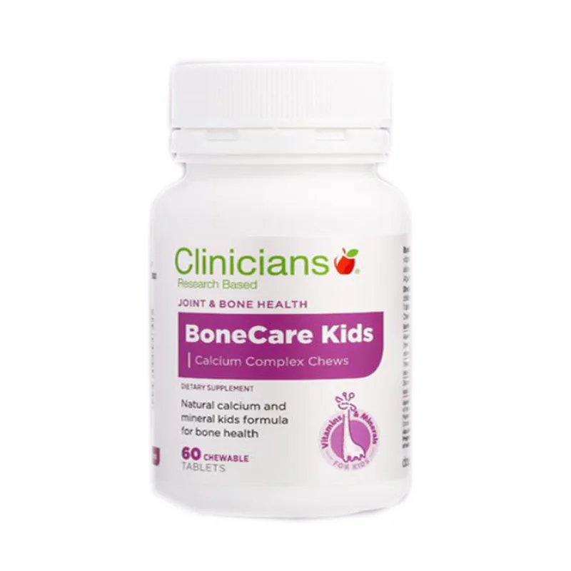 

Clinicians Children and Adolescents Growth Seaweed Calcium Chewable 60 Tablets/Bottle, Free Shipping