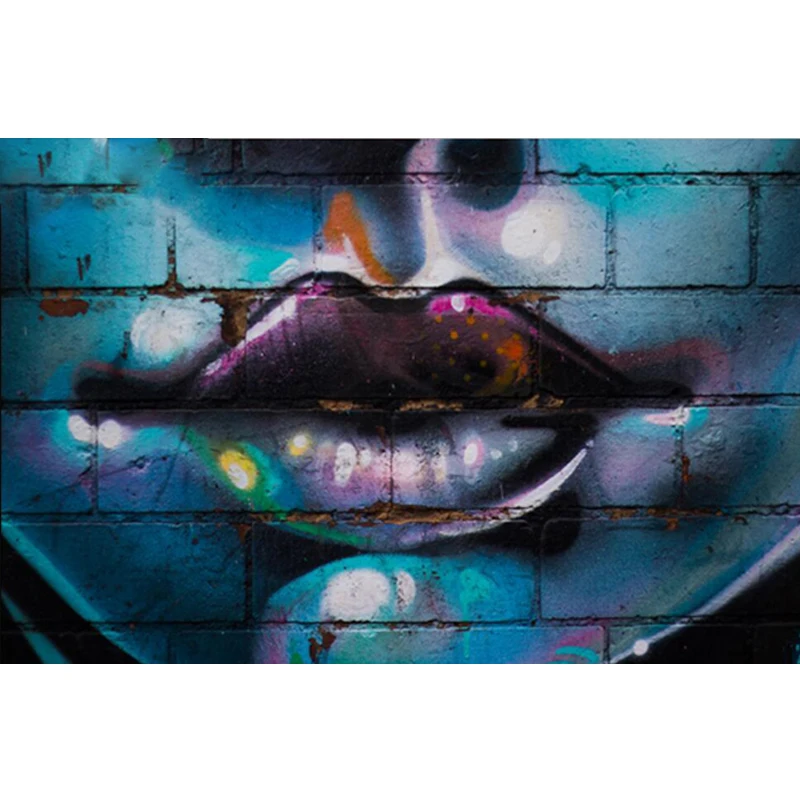 

Diy Diamond Painting by Number Cross Stitch Graffiti Art Womans Red Sexy Lips Needlework Diamond Embroidery Hobbies and Crafts