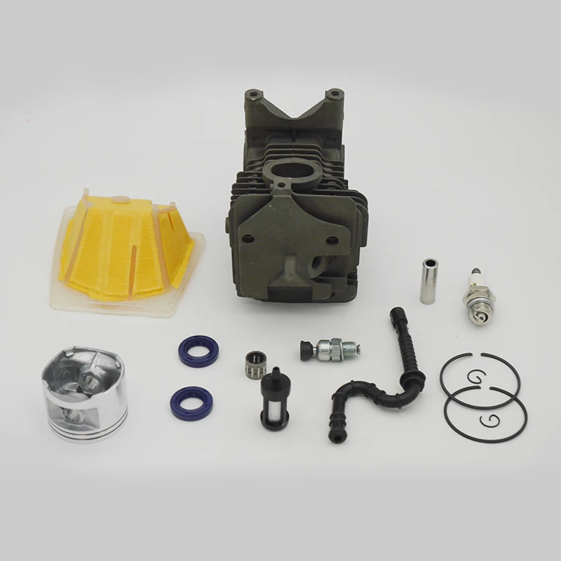 46MM Zylinder Kolben Luftfilter Öl Dichtung Kit Für Stihl MS270 MS280 Garten Chainsaw Ersatzteile Werkzeug Teil 1133 020 1203