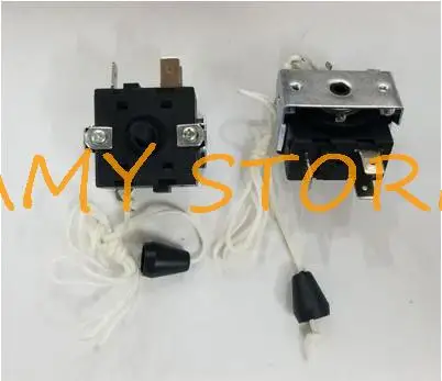 1Pc Electric Room Heater 3Pin 5Pin Rotary Switch Selector AC 250V 16A Pull Wire