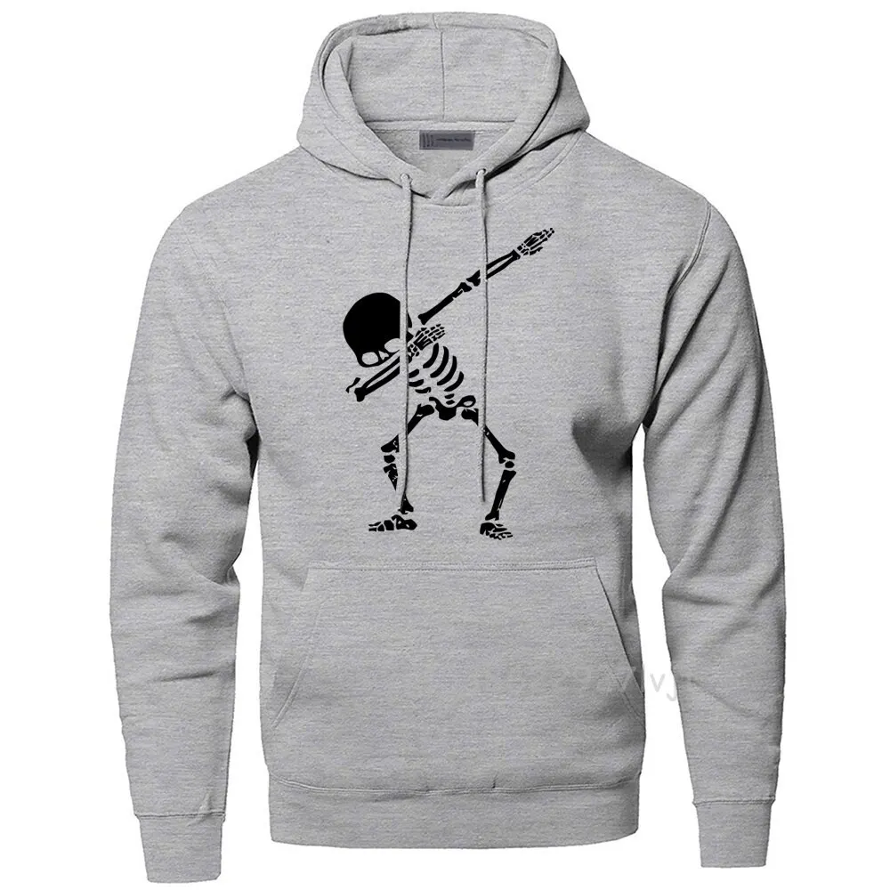 Dabbing Skull Sweatshirts Hoodies Men Women Dance Hooded Sweatshirt Hoodie Harajuku Hooded Pullover Premium Cotton Streetwear