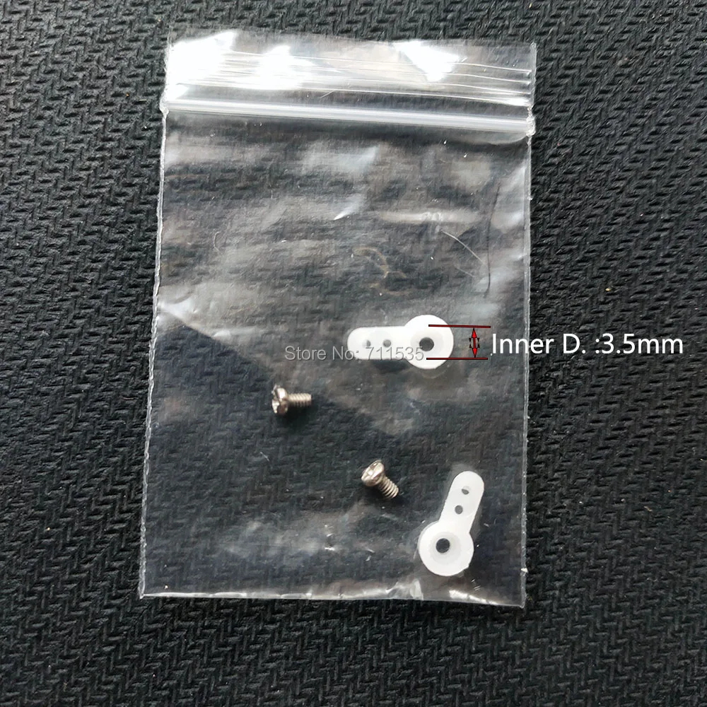 Plastic K130-009 Digital Servo Arm Parts For Bluearraow Metal AF D43S-6.0-MG Servo Wltoys XK K130 6G 6CH RC Helicopter