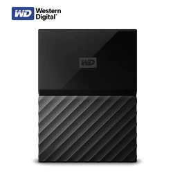 Disco rígido externo portátil ocidental digital, meu passaporte HDD, 1TB, 2TB, 4TB, USB 3.0, WD