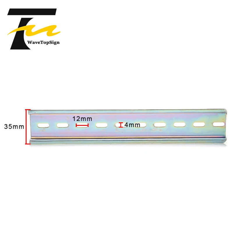 Circuit breaker Aluminum Guide Rail Leakage Protection Air Open 35mm 1M Length U Guide Rail C45 Circuit Breaker Card Rail