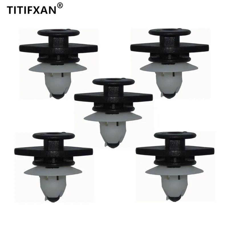 For Volvo S40 S60 S80 XC90 XCV60 Car Bottom Large Side Skirt Surrounded Buckle Clips Foot Pedal Plastic Fastener