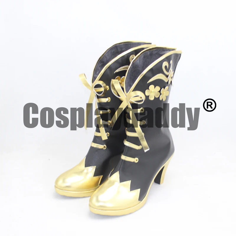 Twisted Wonderland Villains Academy Adventure Game Land of Pyroxene Pomefiore Vil Schoenheit Cosplay Heels Shoes Boots X002