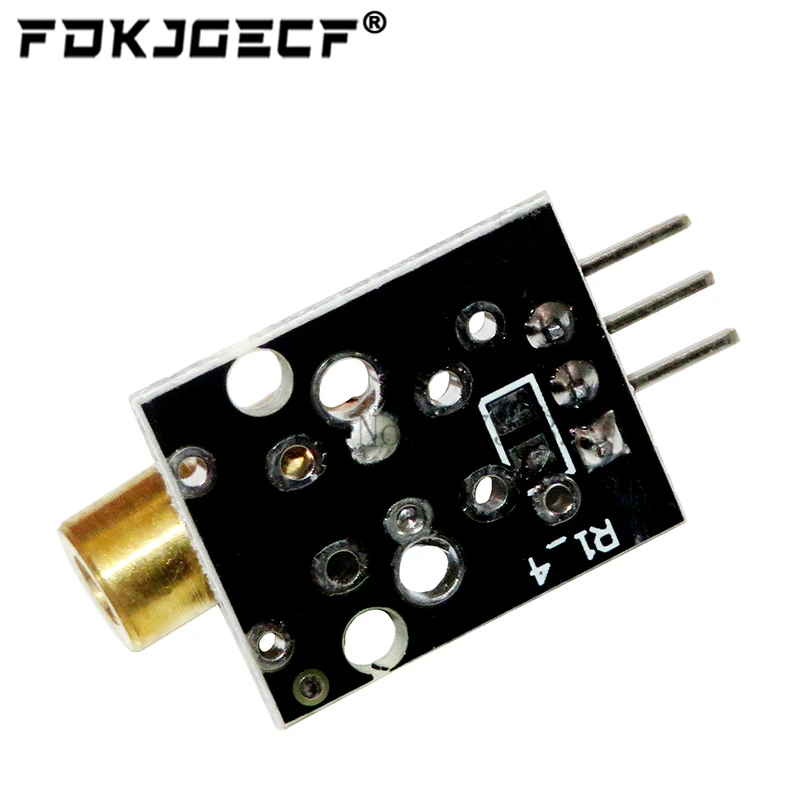 KY-008 3pin 650nm Red Laser Transmitter Dot Diode Copper Head Module for arduino DIY Kit