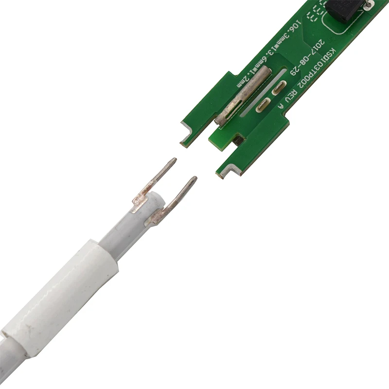 Imagem -02 - Kit Ferro de Solda Elétrico com Temperatura Ajustável Estação de Retrabalho Lápis de Calor Dicas Ferramentas de Reparação 220v 110v 60w