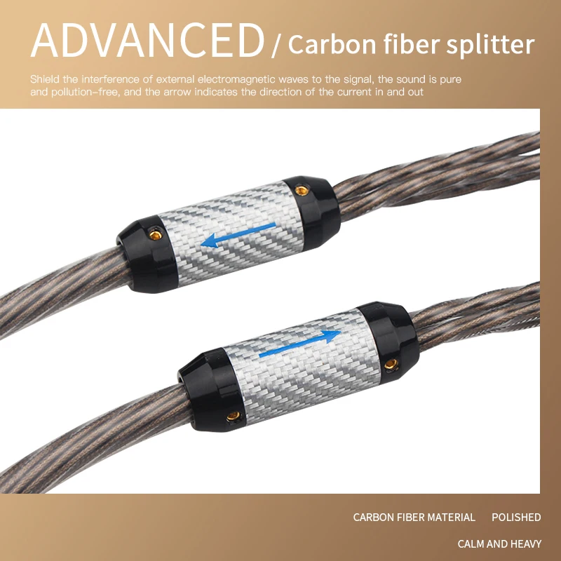 Odin HiFi Audio RCA Silver สาย LP ไวนิลบันทึก Tonearm Phonograph สาย