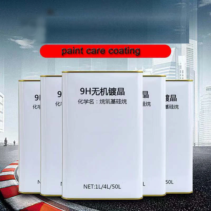 1L 9H Ceramic Car Coating Liquid Super Hydrophobic Glass Coating Glass High Density Nano Ceramic Car Paint Care