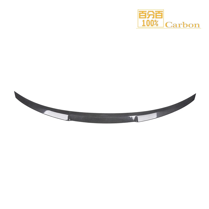 

F82 Carbon Fiber Rear Trunk Spoiler Wing Fits For M4 F82 Ducktail Lip Boot Wing V Style Real Dry Carbon