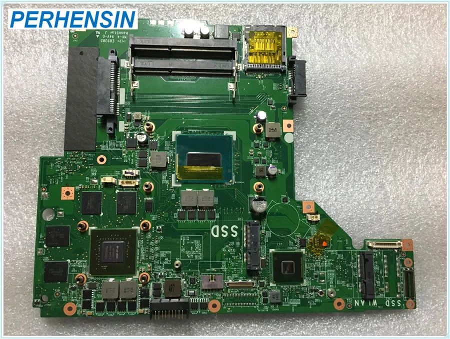 

MS-16GF1 For MSI GE60 Laptop Motherboard SR1Q0 I5 4210 GTX 850M MS-16GF 100% WORK PERFECTLY