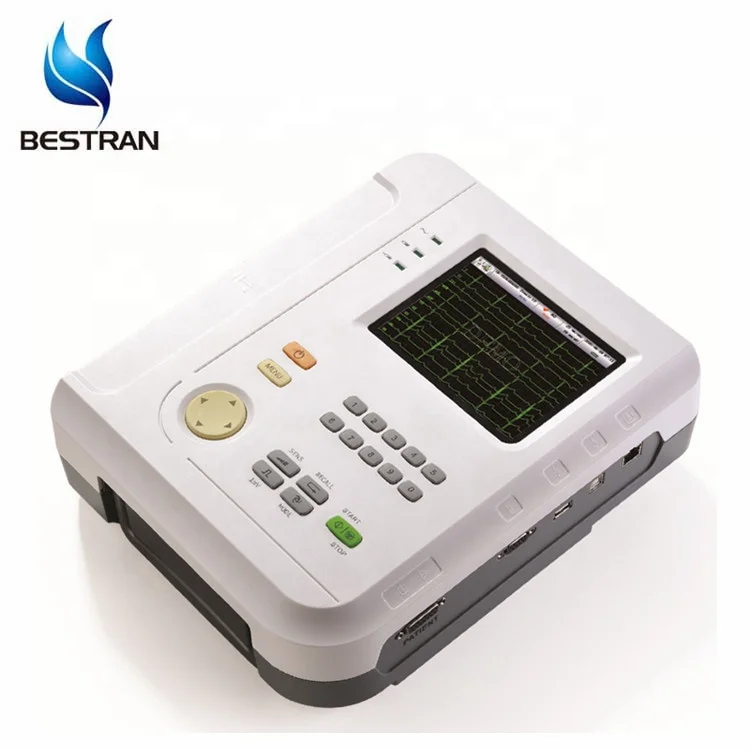 

BT-ECG12B 12-channel digital veterinary monitoring patients electrocardiograph clinic medical hospital portable ECG machine