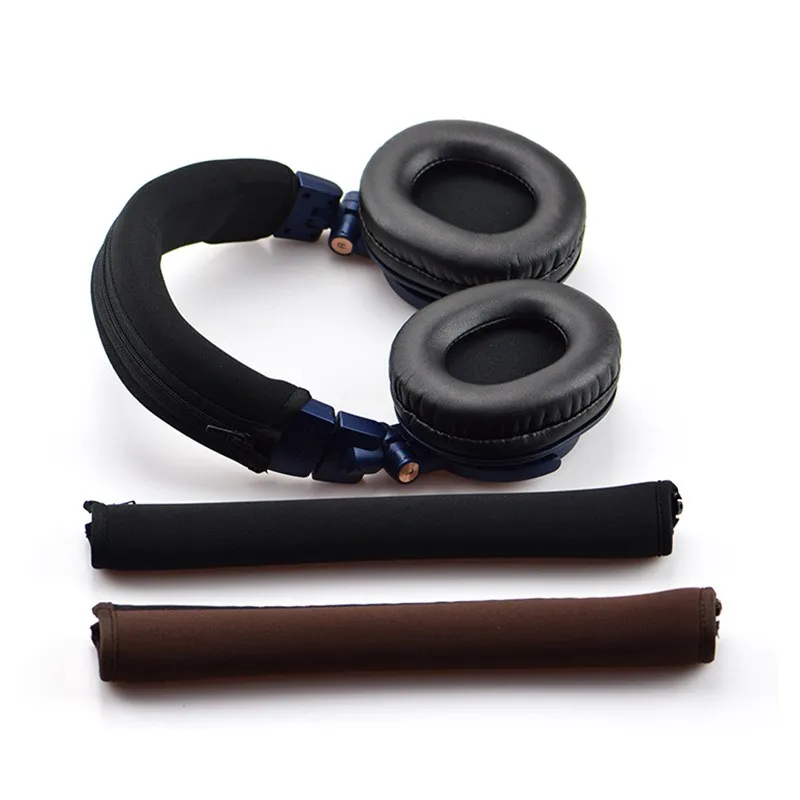 オーディオテクニカ用イヤパッドATH-M50X m30xm40xヘッドフォン交換用