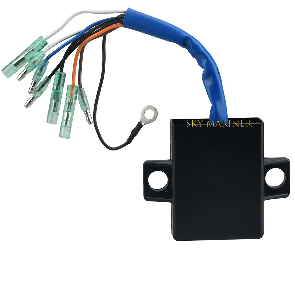 Outboard CDI Ignition Unit Assy 6B4-85540-01 For Yamaha 9.9HP 15HP 2-Stroke Fit Parsun T15 Boat Engine CDI Box Replacement