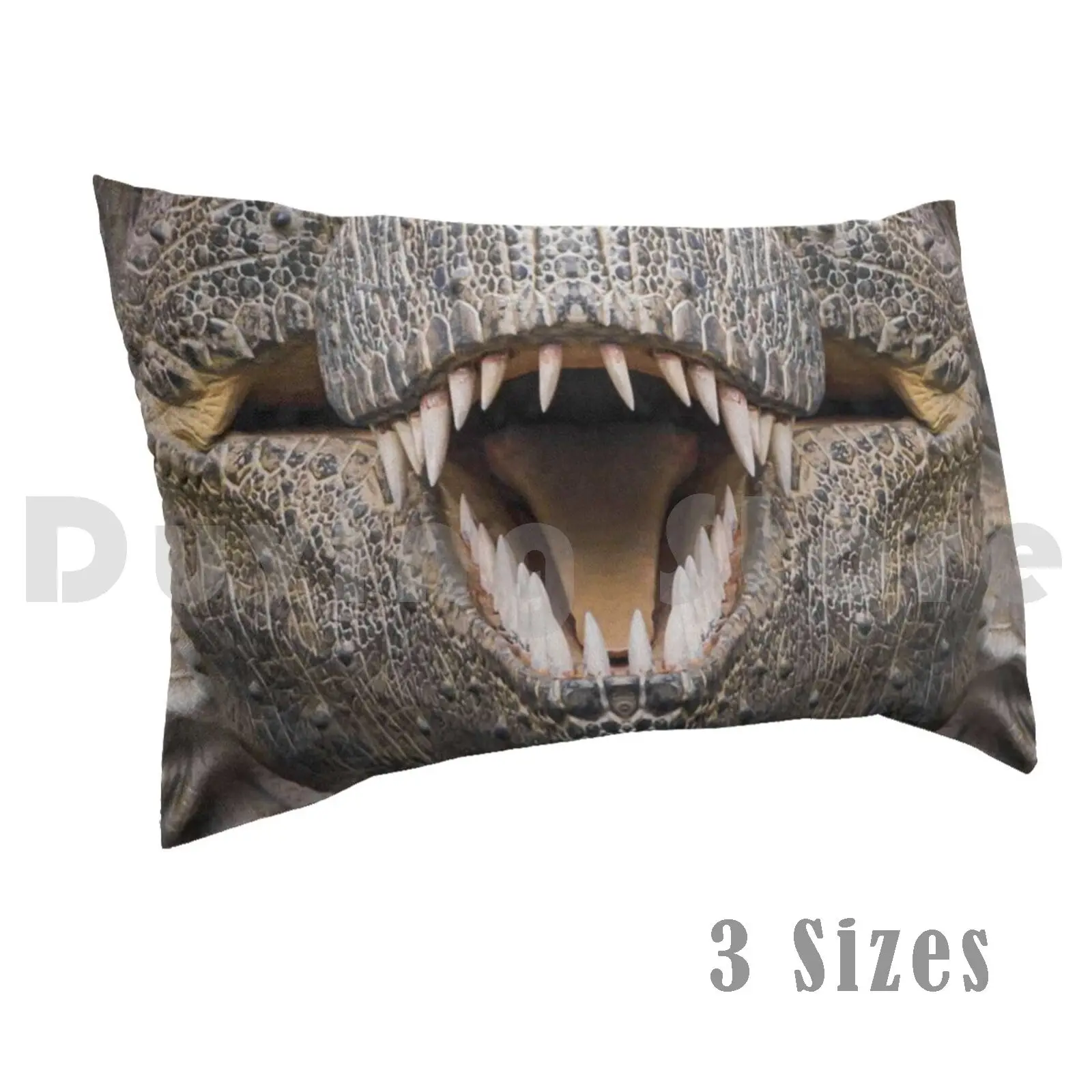 Dinosaur T Rex Face Pillow Case DIY 50*70 Dinosaur Tyrannosaurus T Rex Raptor Reptile Scary Spooky Boo