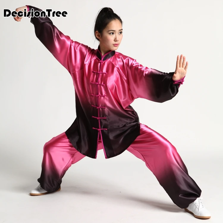 2023 woman tai suit kung fu performance clothing wushu clothing martial art uniforms wing chun suit comfortable yoga set