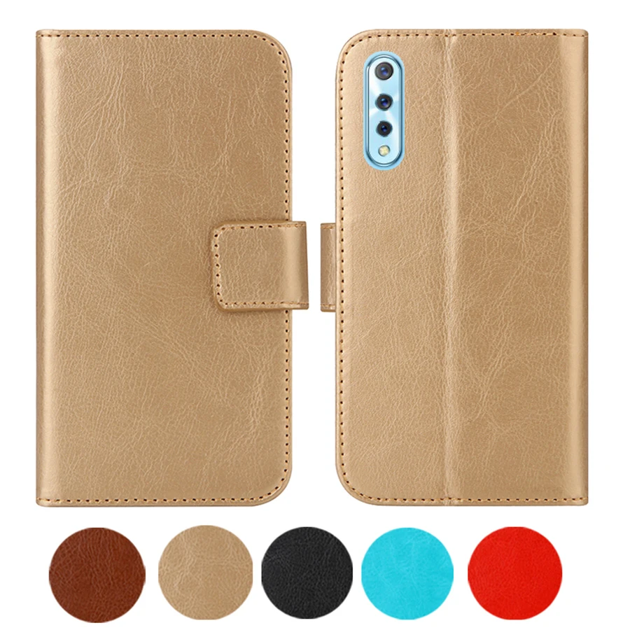 

Leather Case For Vivo V17 Neo 6.38" Retro Flip Cover Wallet Coque for Vivo V17 Neo Phone Case Fundas Etui Bags Magnetic Fashion