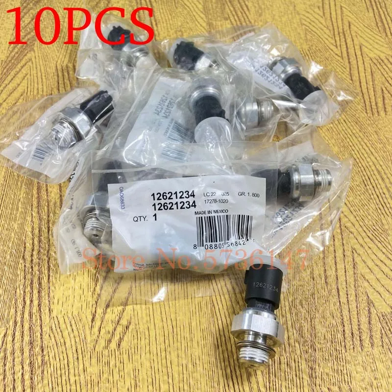 10X Oil- Pressure Switch ASSY Sensor 12621234 2134411 For Chevrolet Impala Silverado SSR Suburban Tahoe Trailblazer HUMMER GMC