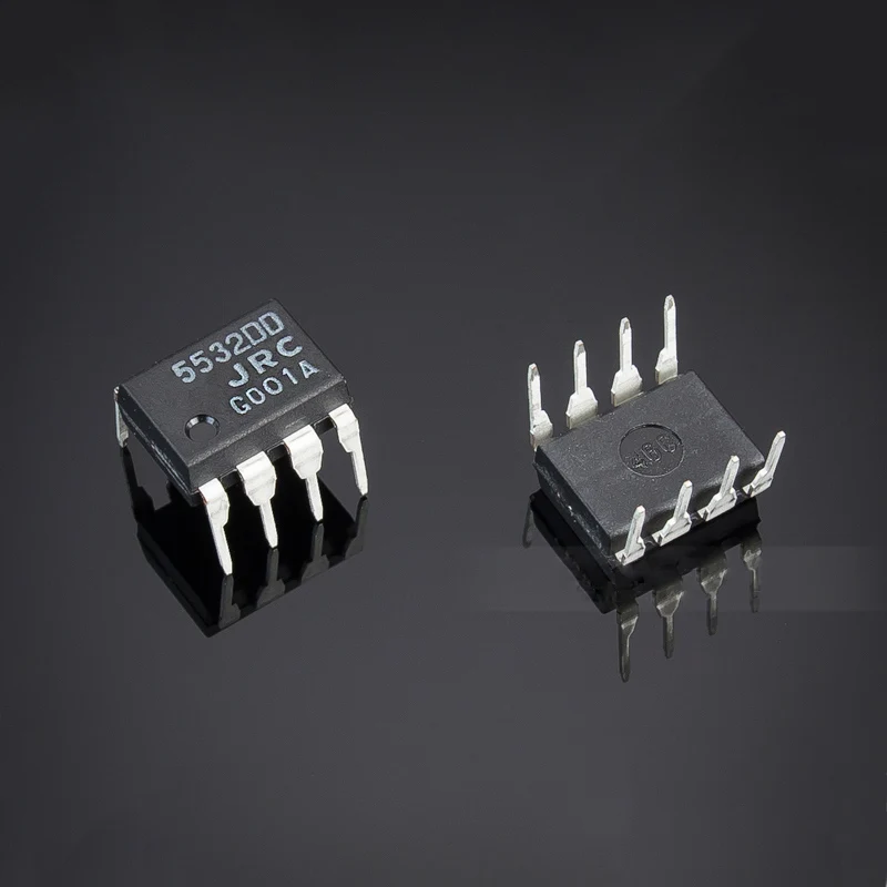 1 piece JRC5532DD NJM5532DD 5532 DIP-8 Double Op Amp New Original Audio Operational Amplifier For Pre-amp Preamplifier Tone