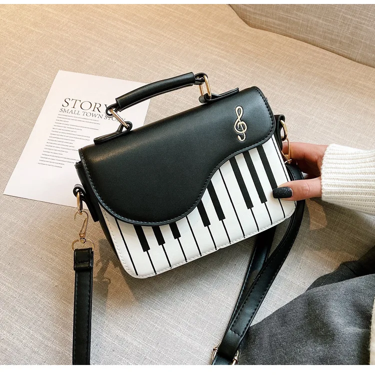 Cute Piano Shaped  Purses and Handbag Shoulder Bag for Women Novelty Girls Crossbody Bag Female Party Clutch Kawaii Small Purse