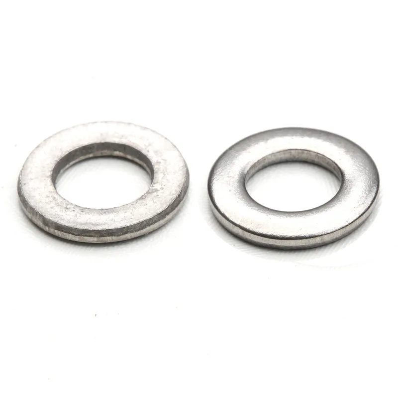 304 Stainless Steel M6 50PCS Flat Machine Washer Plain Washer Bolt For Hardware Accessories Fender Washer Kit Triumph Daytona