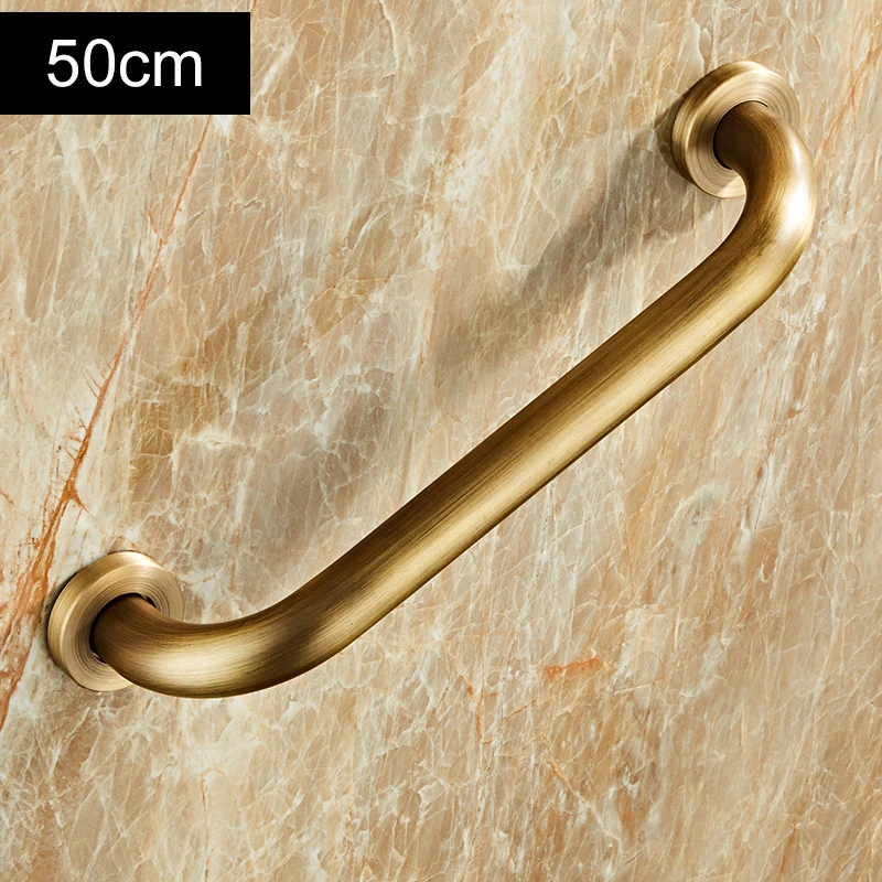 ELLEN Badkamer Veilig Handgreep 30/40/50CM Antiek Brons Messing Wc Leuning Grab Bar Douche veiligheid Ondersteuning Handvat EL89