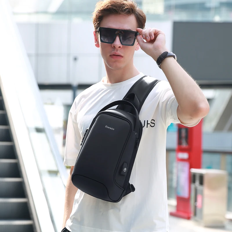 Fenruien Men Shoulder Bag for 9.7