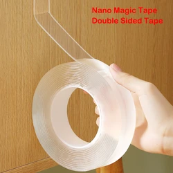 1M/2M/3M/5M Transparent Nano Tape Double Sided Tape No Trace Fixing Tape Reusable Waterproof Adhesive  Tape Cleanable Home