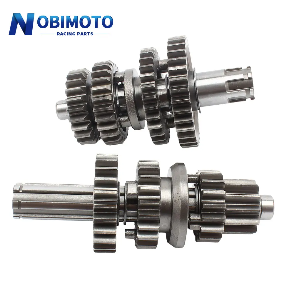 Fourth Gear Main Countershaft Transmission Gear Box Main Counter Shaft Fit For Lifan 125cc Electric Foot Start Engines ZB-110