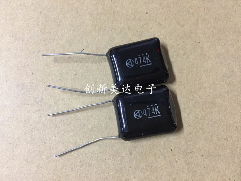 Original New 100% 50v474K 0.47uf 100v black patent leather audio film capacitor (Inductor)