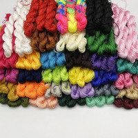 New 20yards/lot  1.0mm  Chinese Knot Line Cord Silk Satin Cord Nylon Cord DIY String Necklace Bracelets Cord