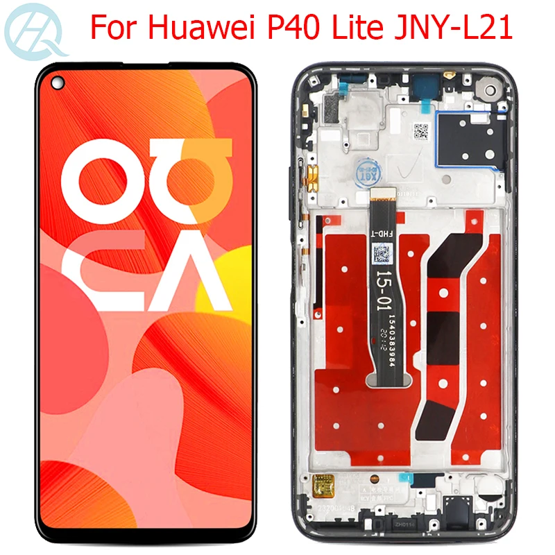 Nova 6 SE LCD For Huawei P40 Lite Display With Frame 6.4\