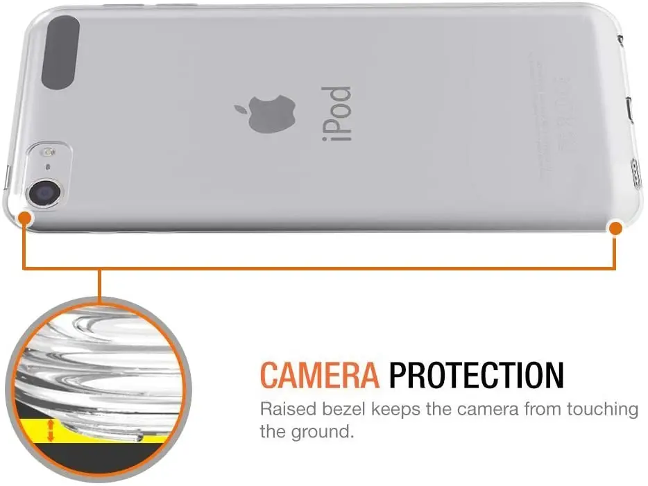 Transparent Soft TPU Case Sfor For Apple Ipod Touch 5 6 7 Case Slim Silicone Clear Protective For Ipod Touch 7 Back Capa Cover